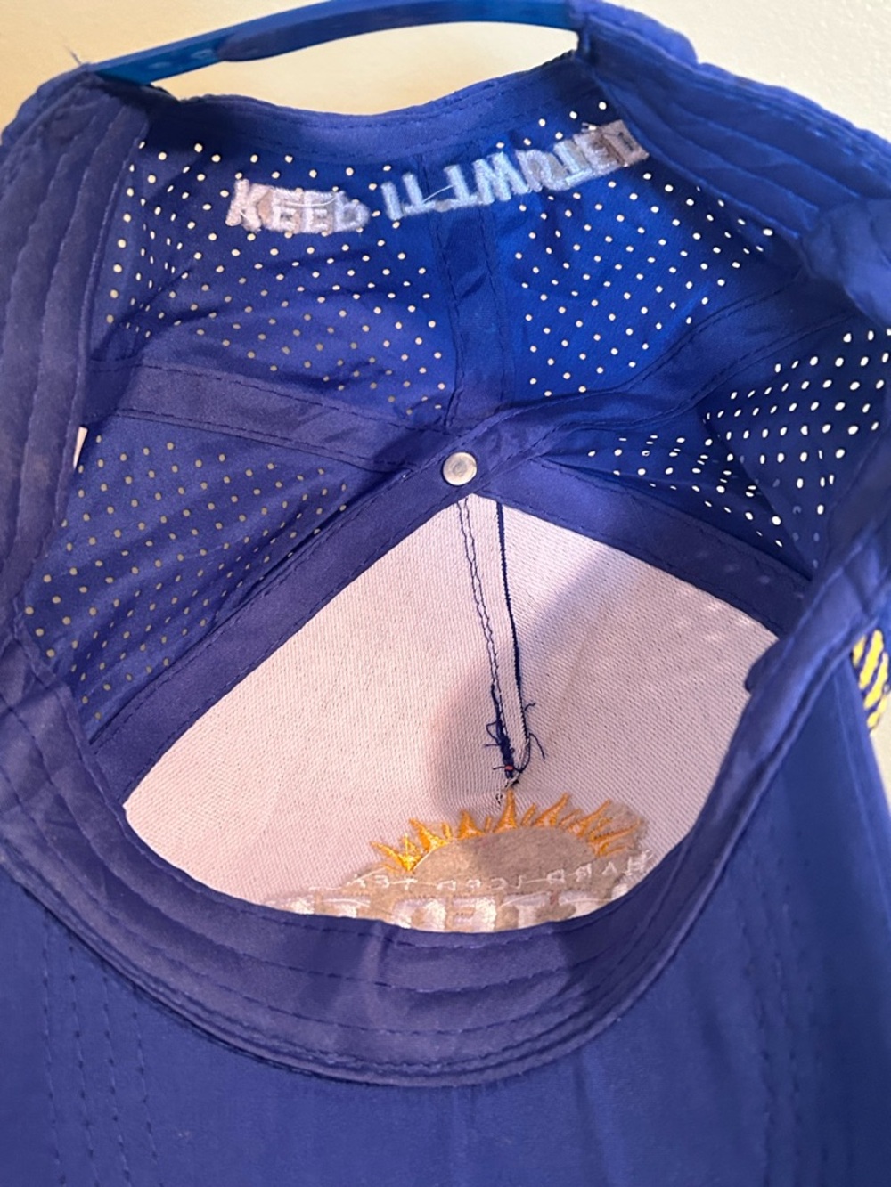 Twisted Tea Blue Rope Hat Perforated Performance Mesh SnapBack Keep It Twisted - Picture 6 of 6